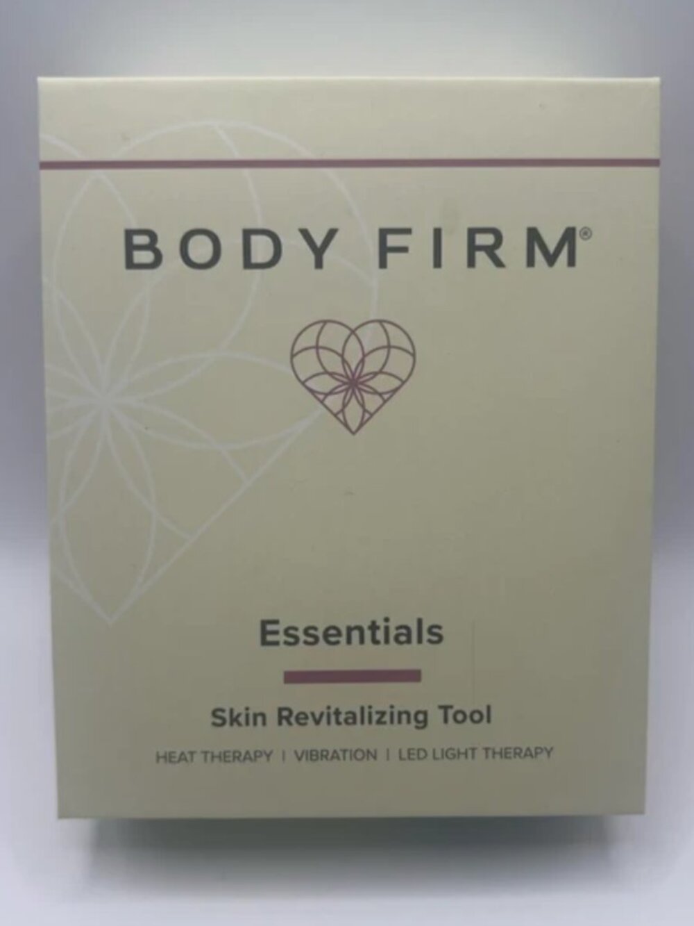 Body Firm Essentials Skin Revitalizing Tool LED Heat & Vibration – New